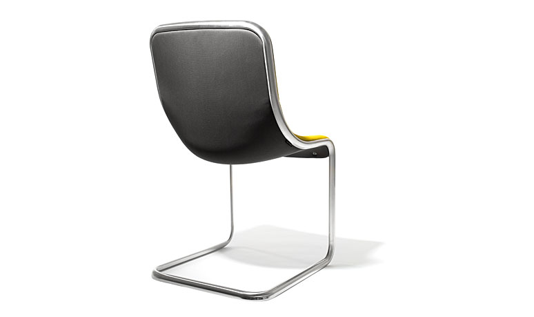 Comfortable and aesthetic: a new interpretation of the cantilever chair.