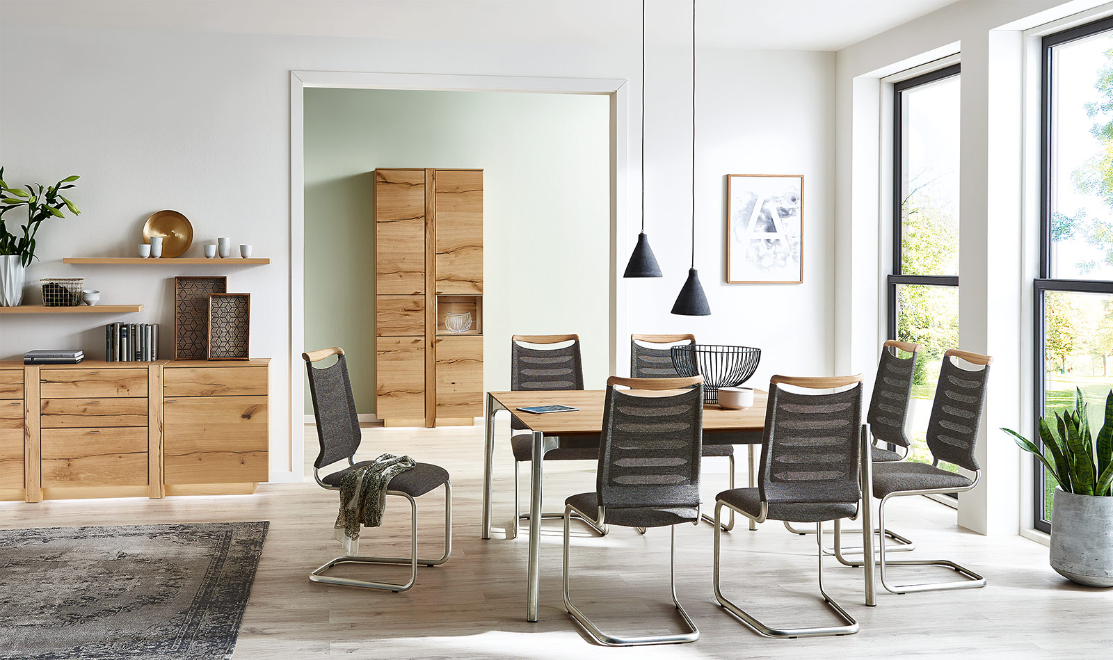 Dining Rooms Ranges Albero Venjakob Möbel Vorsprung Durch Dining Table 2390 Chair 2219 Cabinet 9575 Sideboard 9542 Shelf 9591