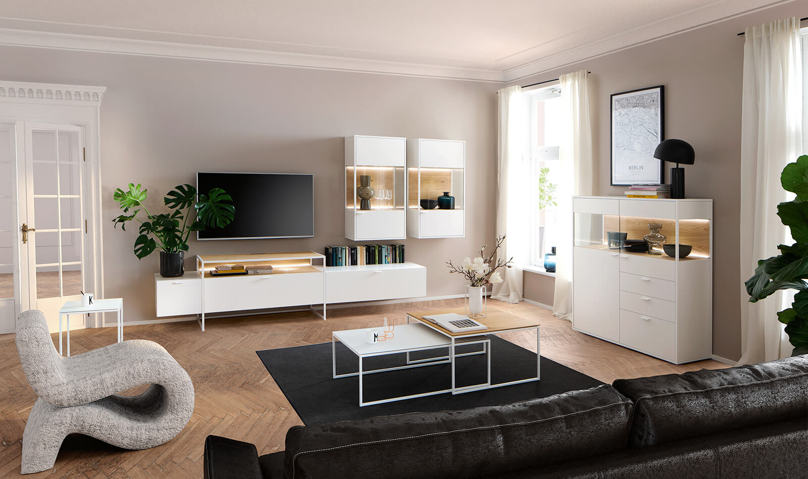 wohnzimmer - plan x - x6 – design fÜrs leben - venjakob möbel