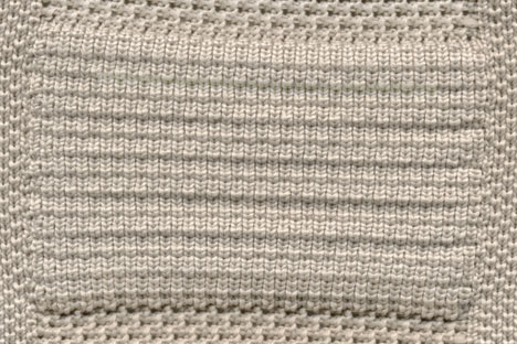 Material TRITEX STREIFENOPTIK GRAU-BEIGE Details von Venjakob